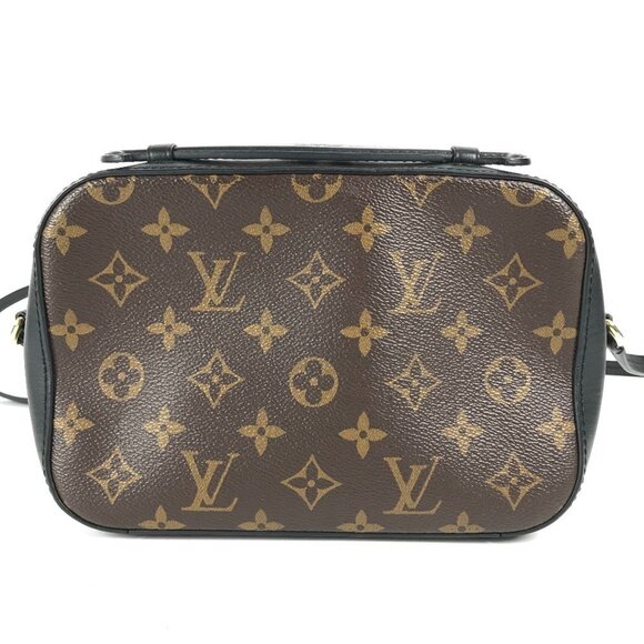 LOUIS VUITTON Black Monogram Canvas Pochette Shoulder Bag - Picture 3 of 15